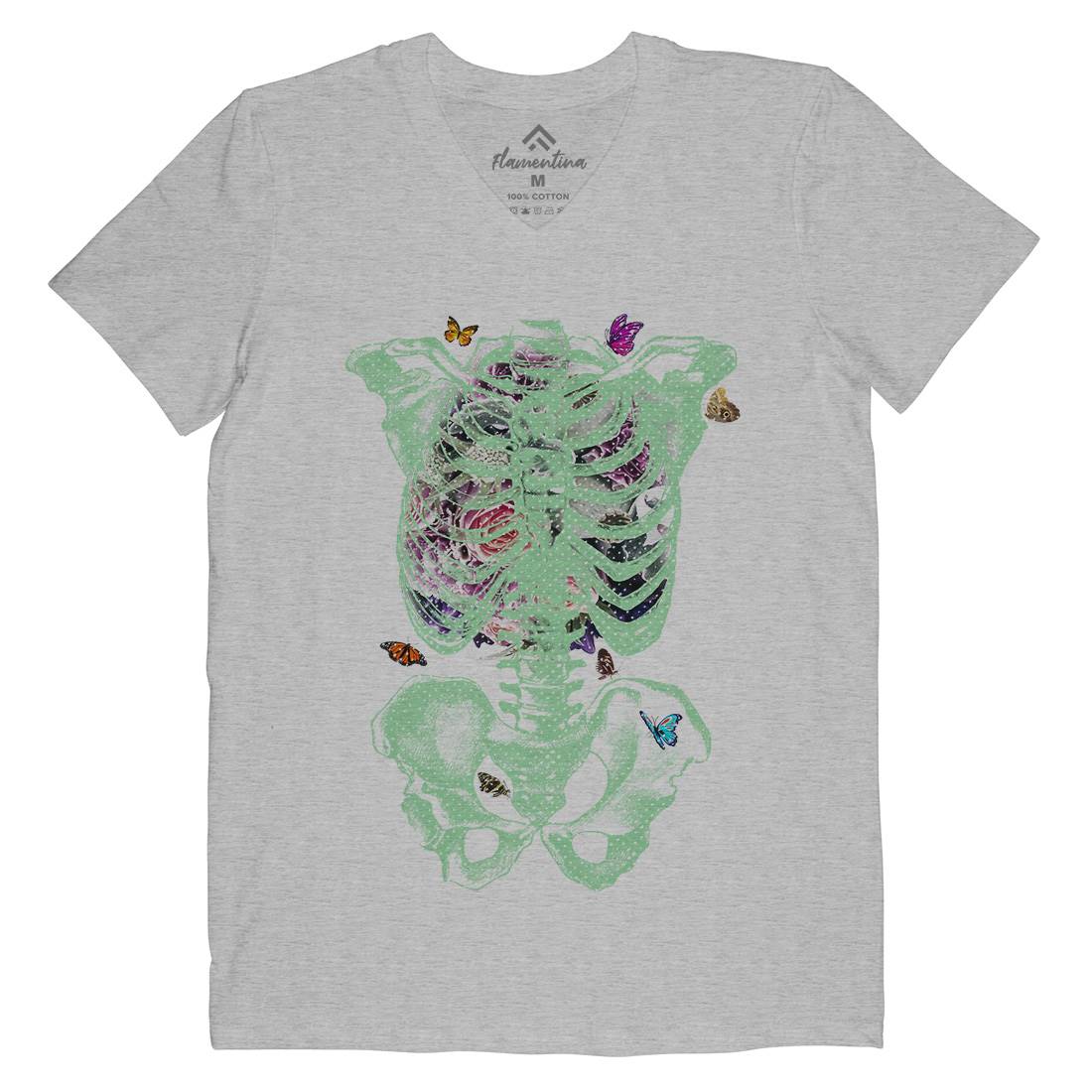 A Spring Thing Mens Organic V-Neck T-Shirt Art A802