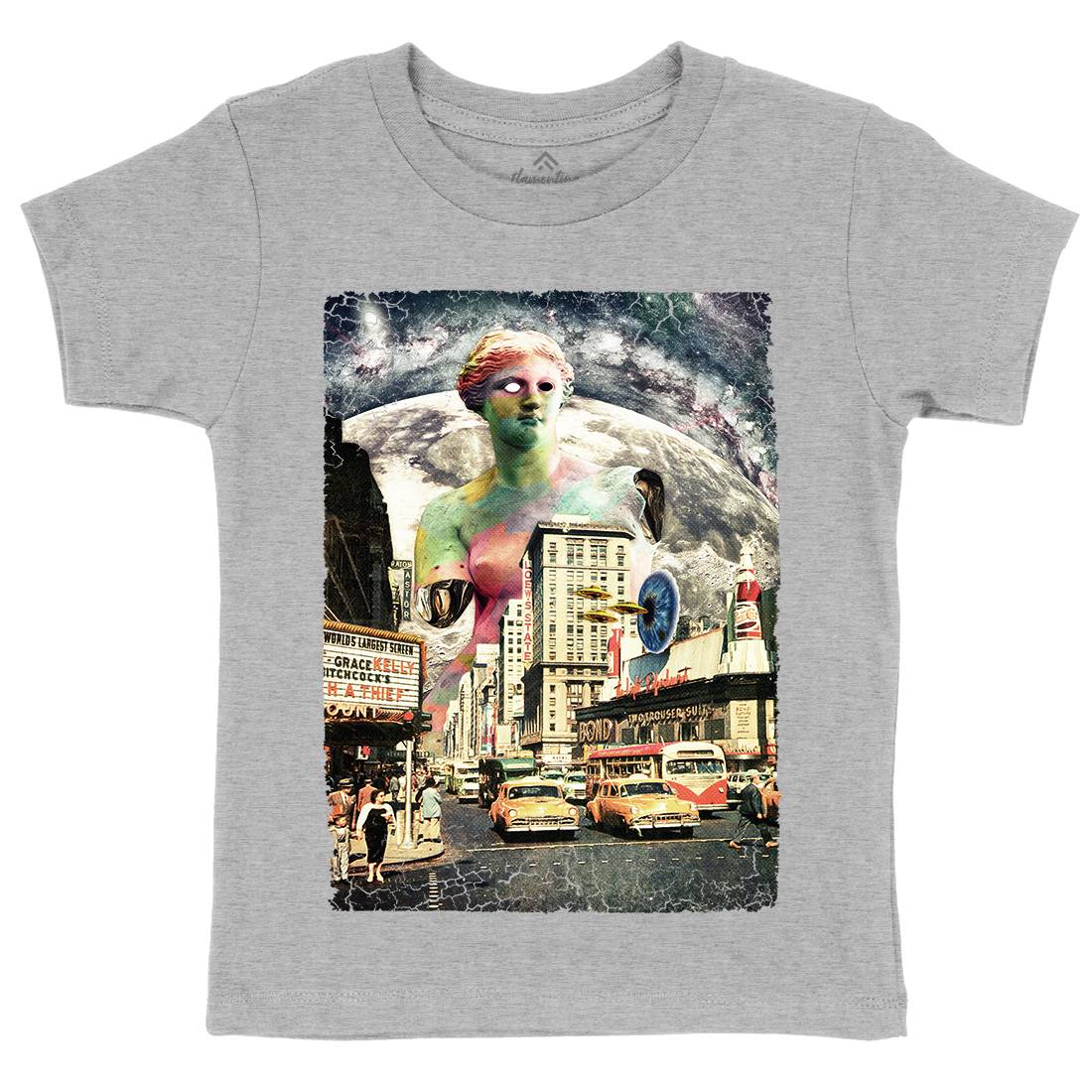 Alternative &#39;55 Kids Crew Neck T-Shirt Space A805