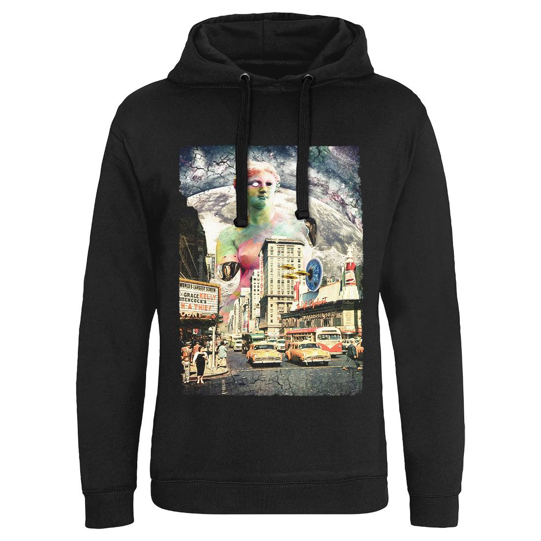 Alternative &#39;55 Mens Hoodie Without Pocket Space A805