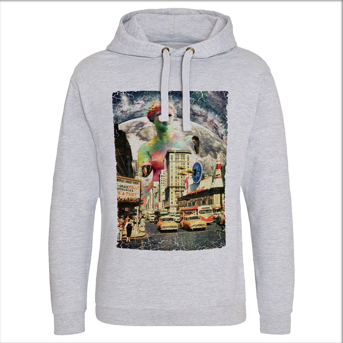 Alternative &#39;55 Mens Hoodie Without Pocket Space A805