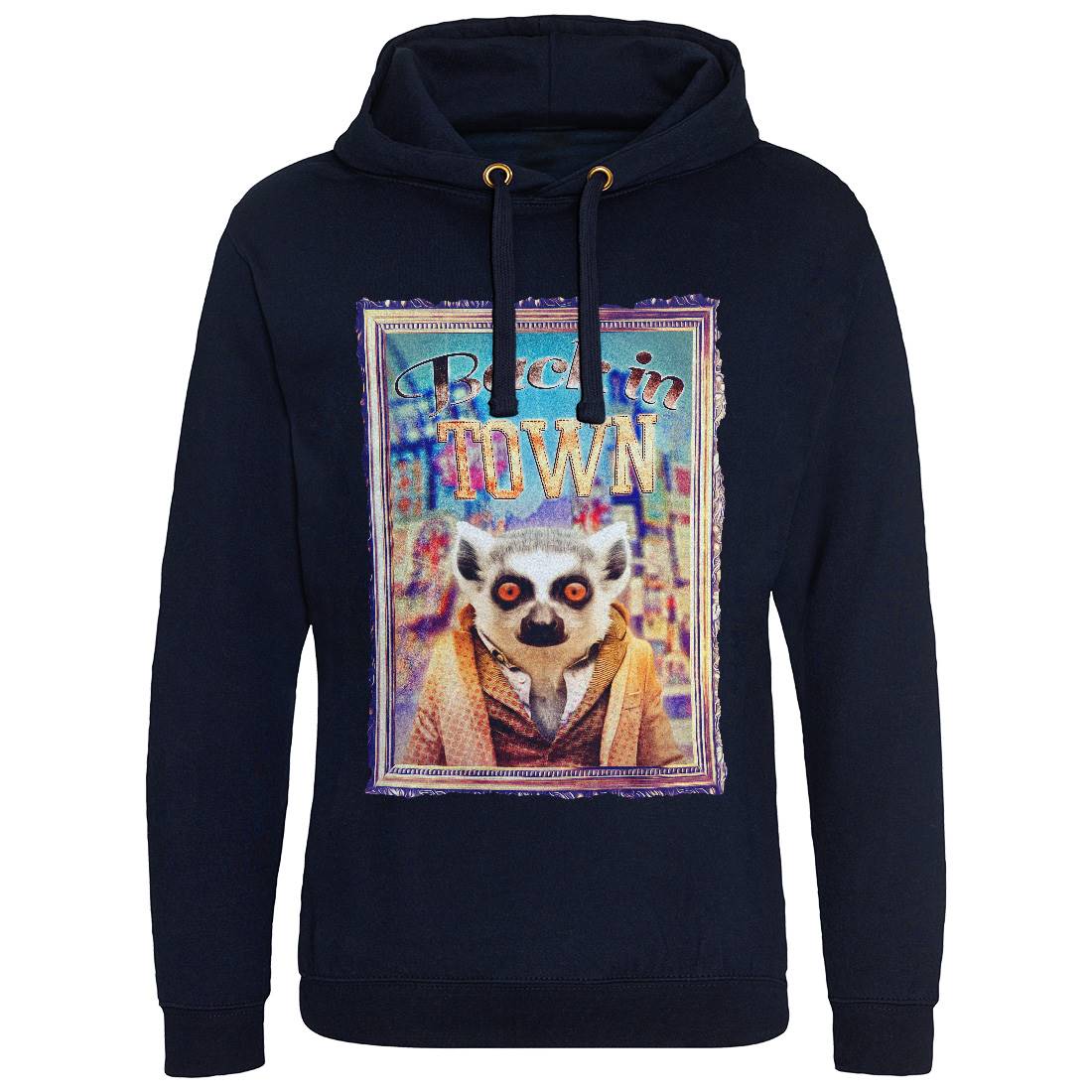 Back In Town Mens Hoodie Without Pocket Art A807
