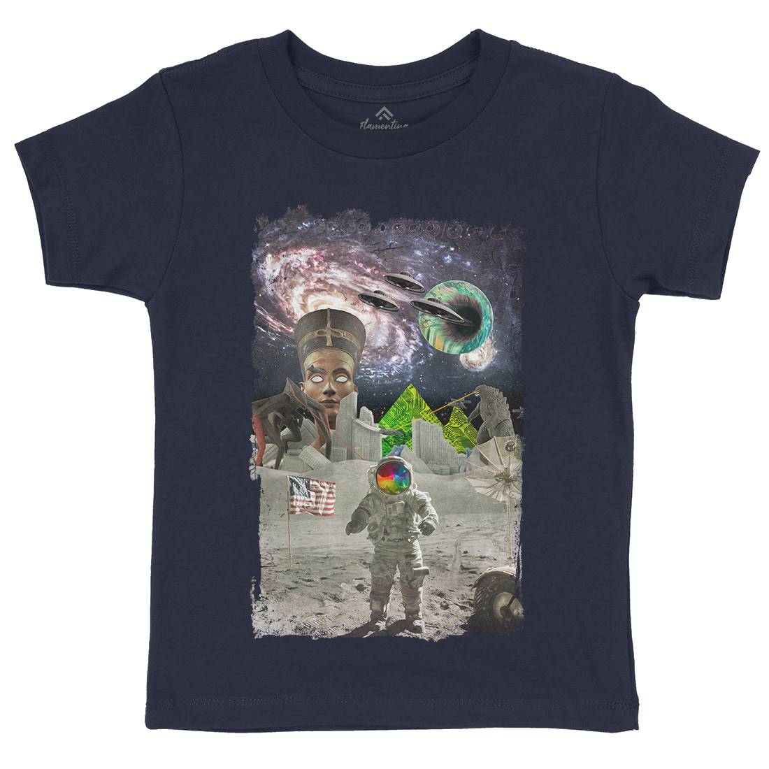 Been There Kids Crew Neck T-Shirt Space A809