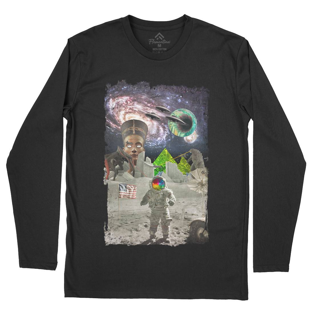 Been There Mens Long Sleeve T-Shirt Space A809