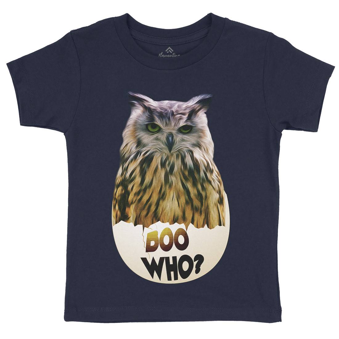 Boo Who Kids Crew Neck T-Shirt Art A811