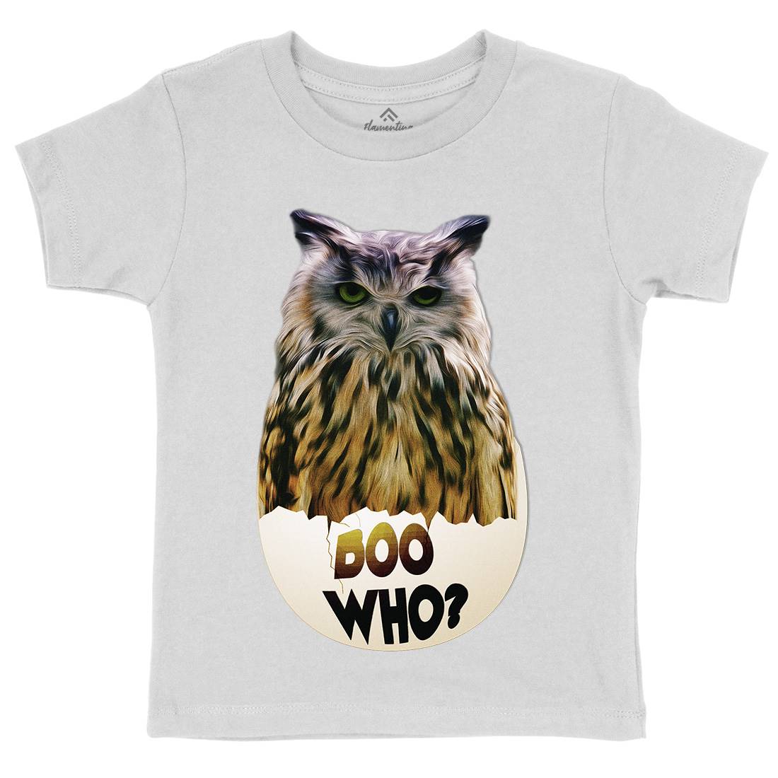 Boo Who Kids Organic Crew Neck T-Shirt Art A811