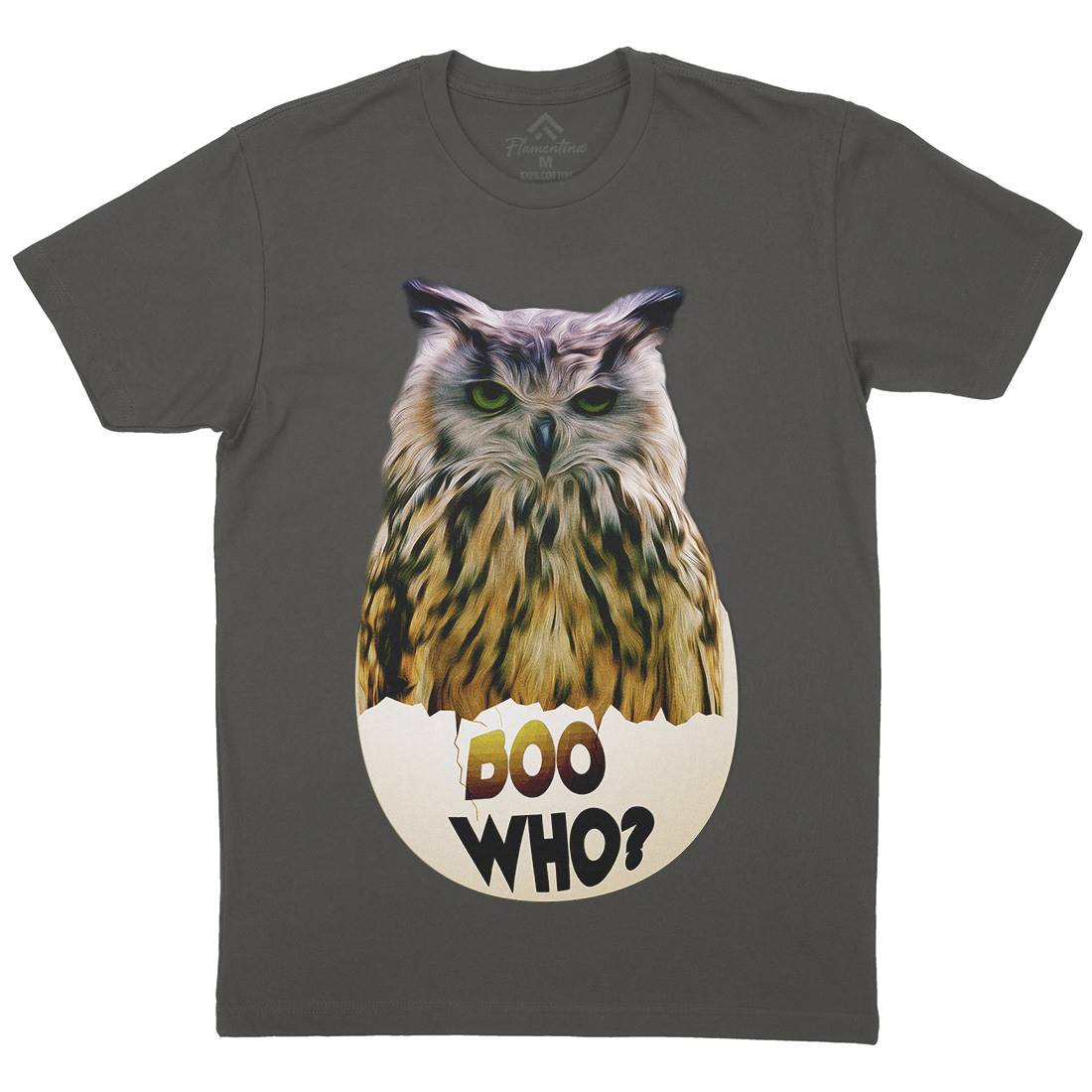 Boo Who Mens Crew Neck T-Shirt Art A811
