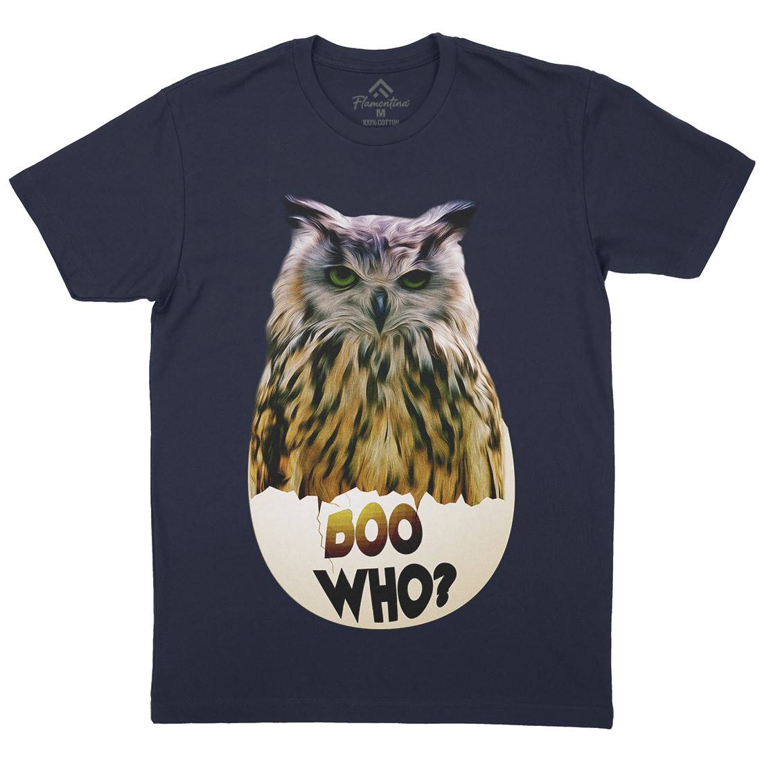 Boo Who Mens Crew Neck T-Shirt Art A811