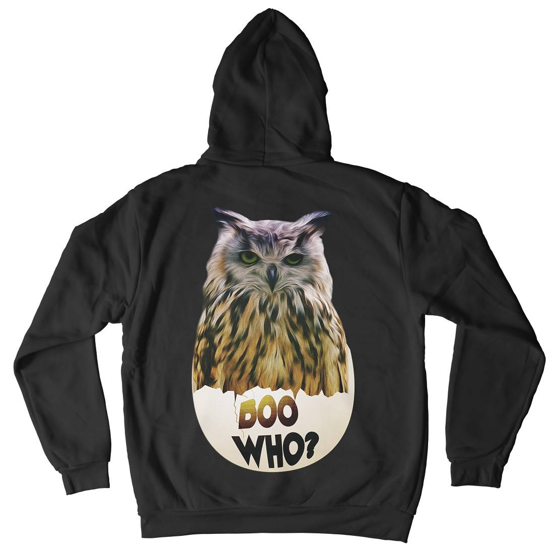 Boo Who Mens Hoodie With Pocket Art A811