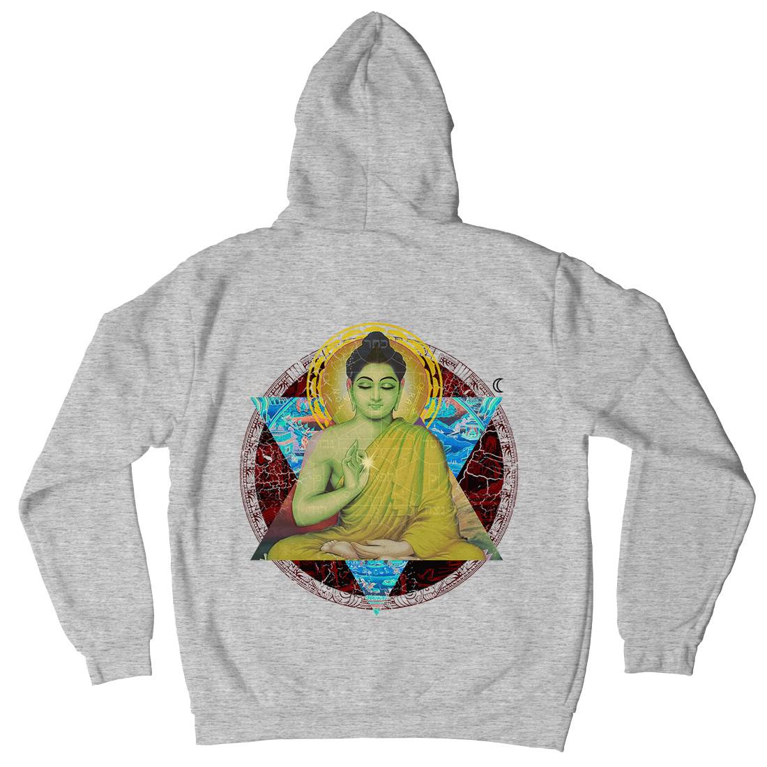Buddhadharma Mens Hoodie With Pocket Illuminati A812