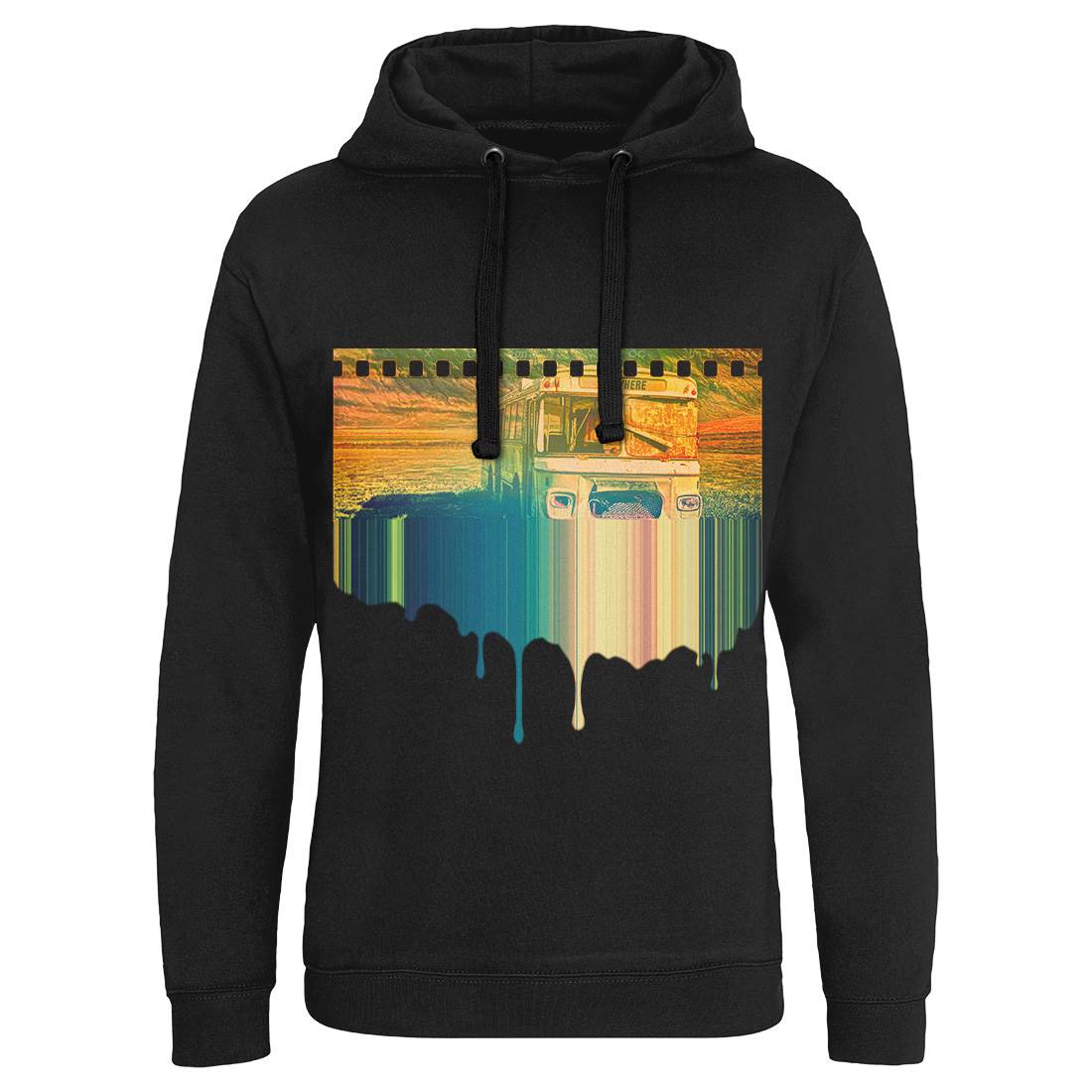 Bus To Nowhere Mens Hoodie Without Pocket Art A813