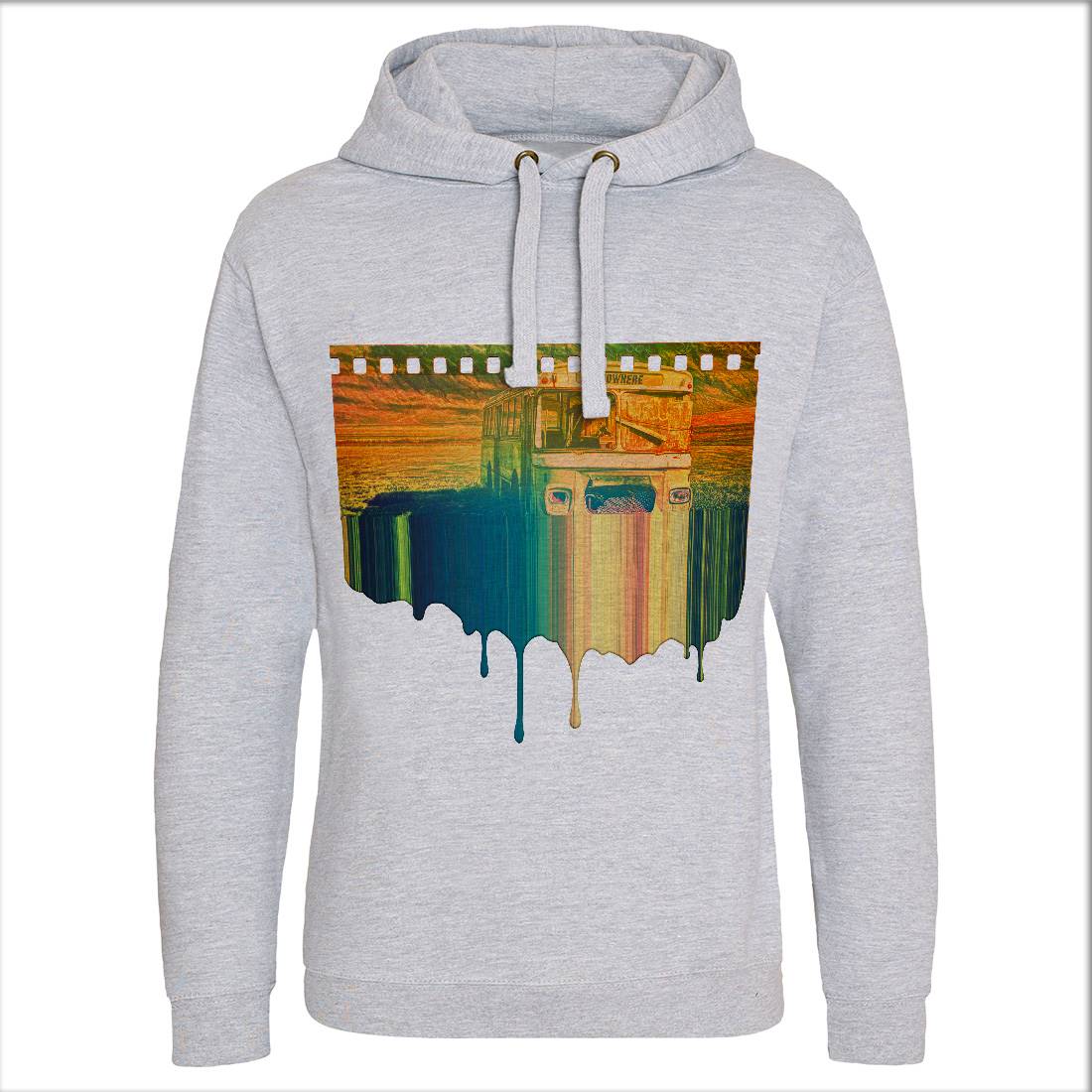 Bus To Nowhere Mens Hoodie Without Pocket Art A813