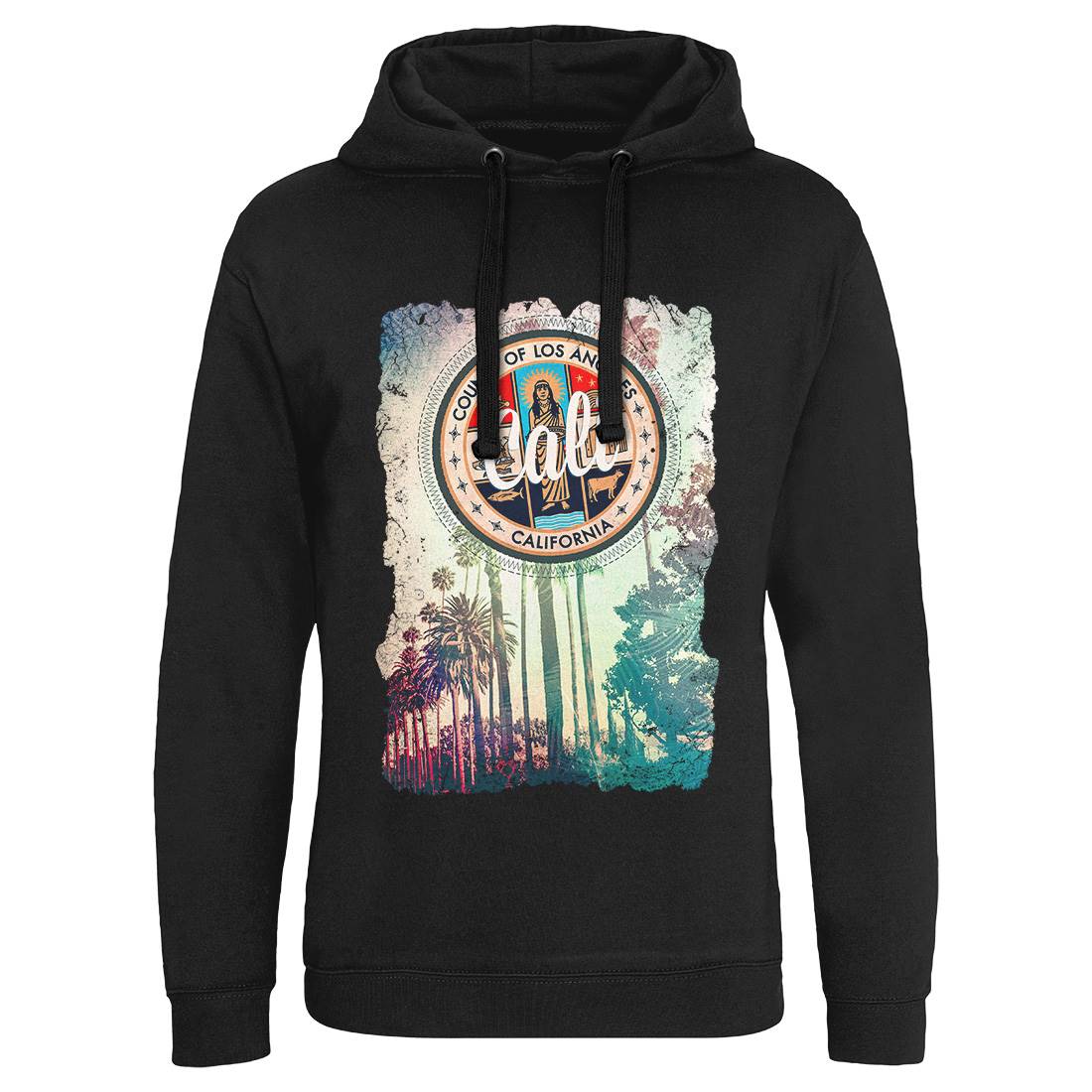 Cali Mens Hoodie Without Pocket Art A814