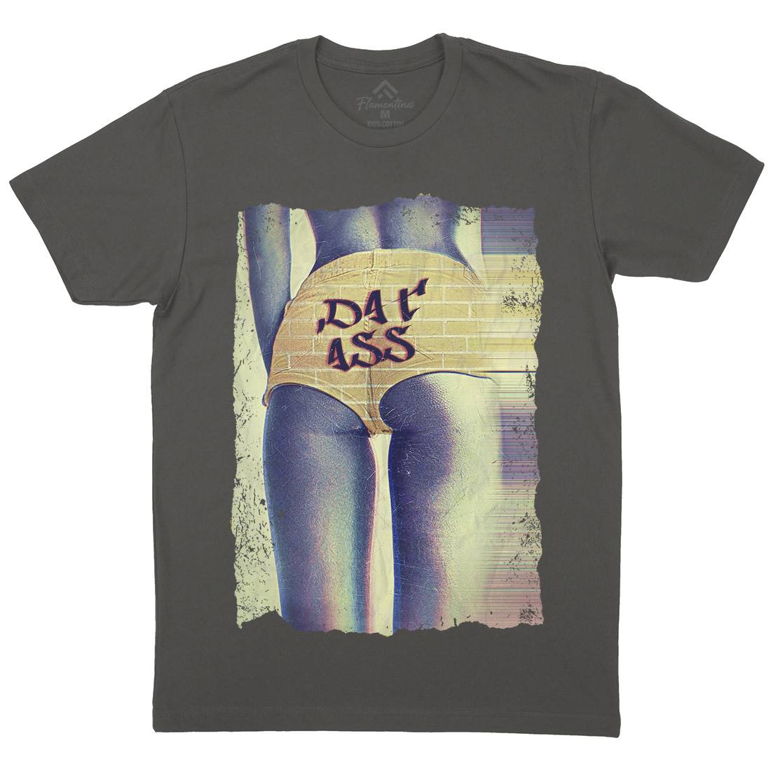 Dat Ass Mens Organic Crew Neck T-Shirt Art A817