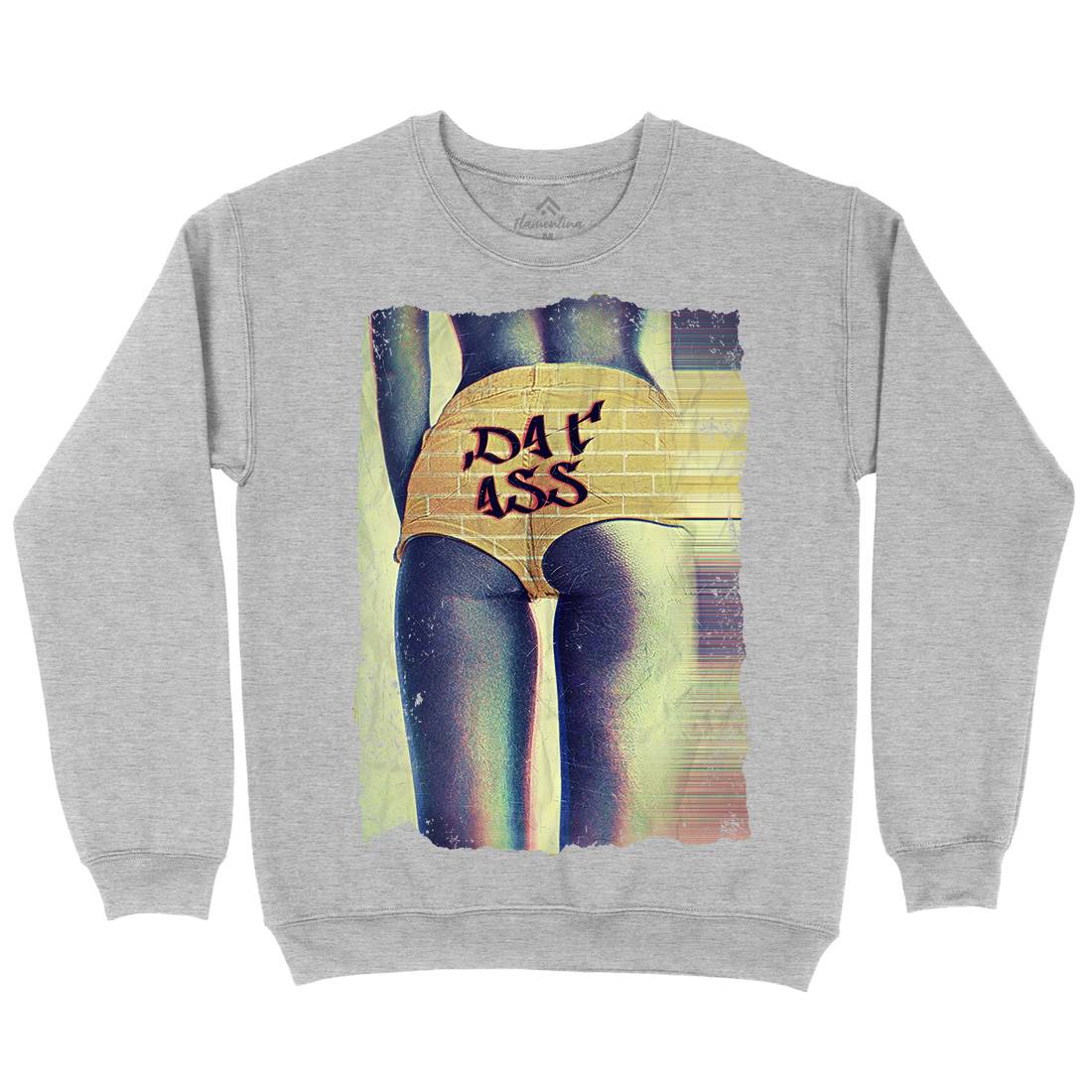 Dat Ass Mens Crew Neck Sweatshirt Art A817