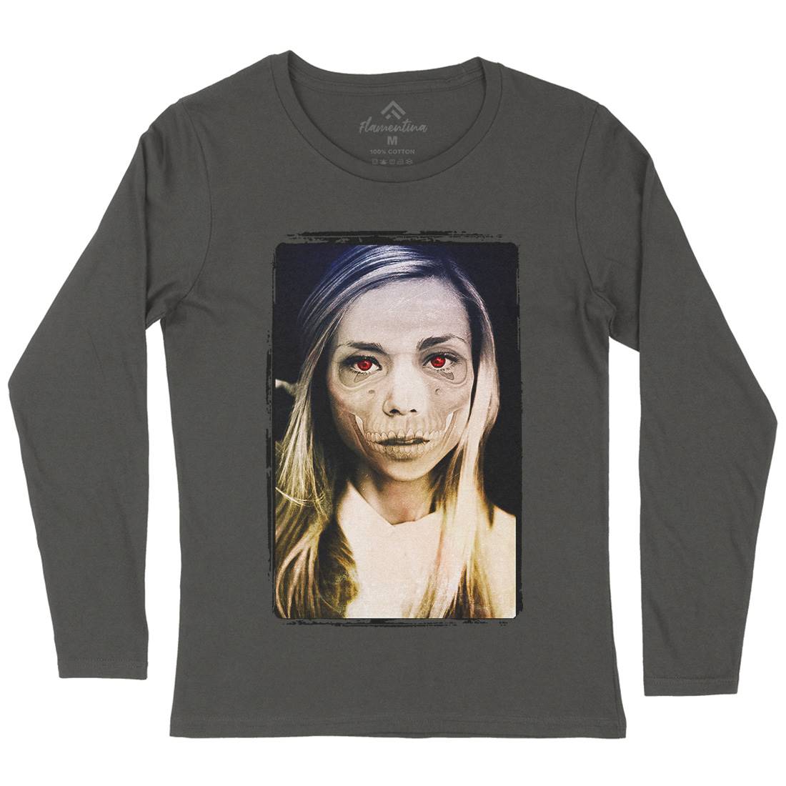 Dead Girl Womens Long Sleeve T-Shirt Art A818