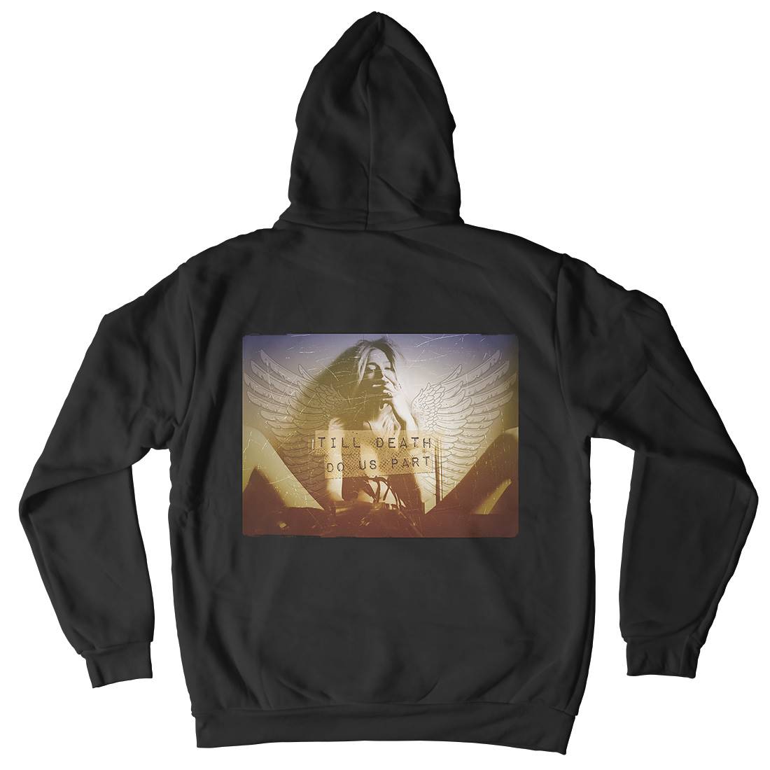 Death Do Us Part Mens Hoodie With Pocket Art A819