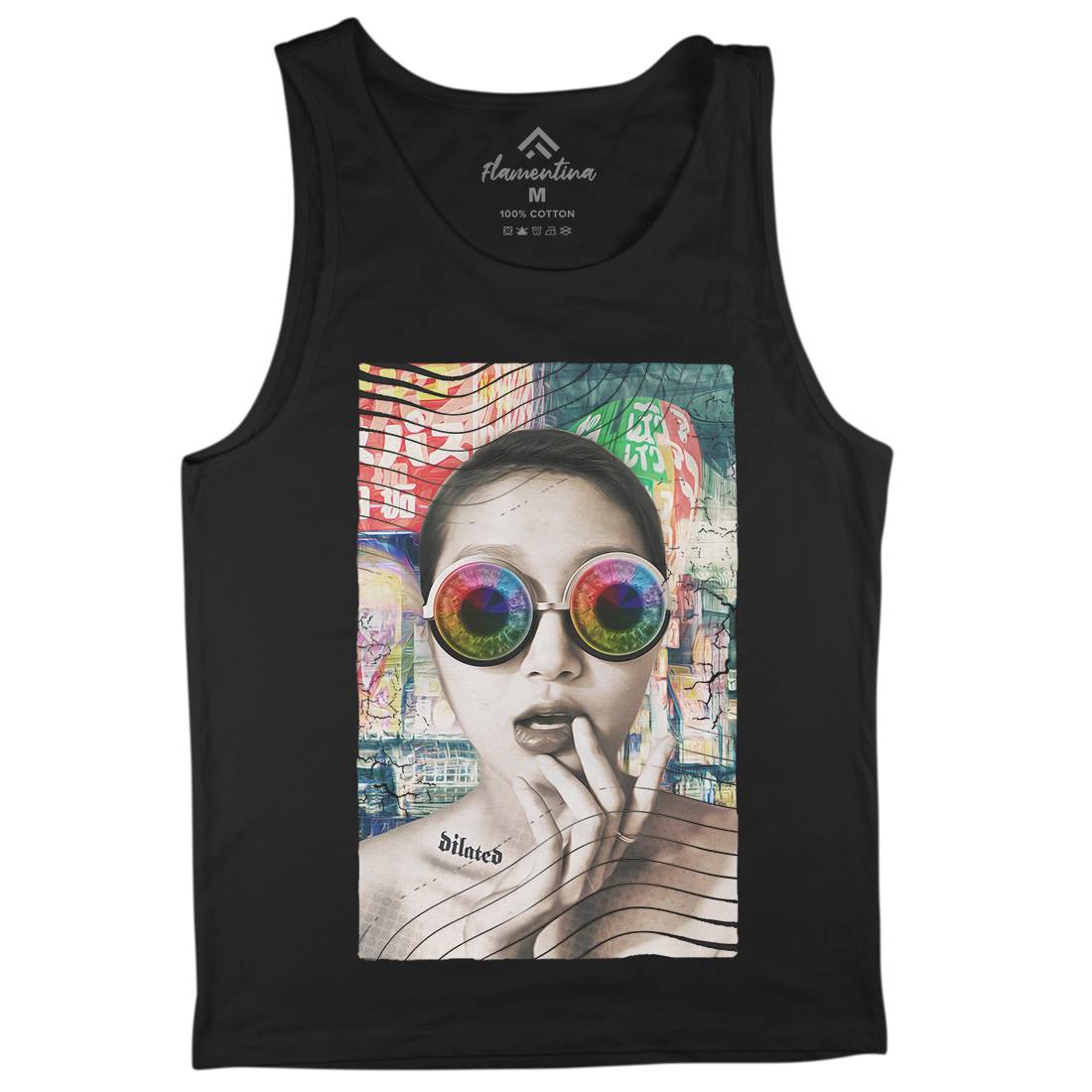 Dilated In Tokyo Mens Tank Top Vest Art A822