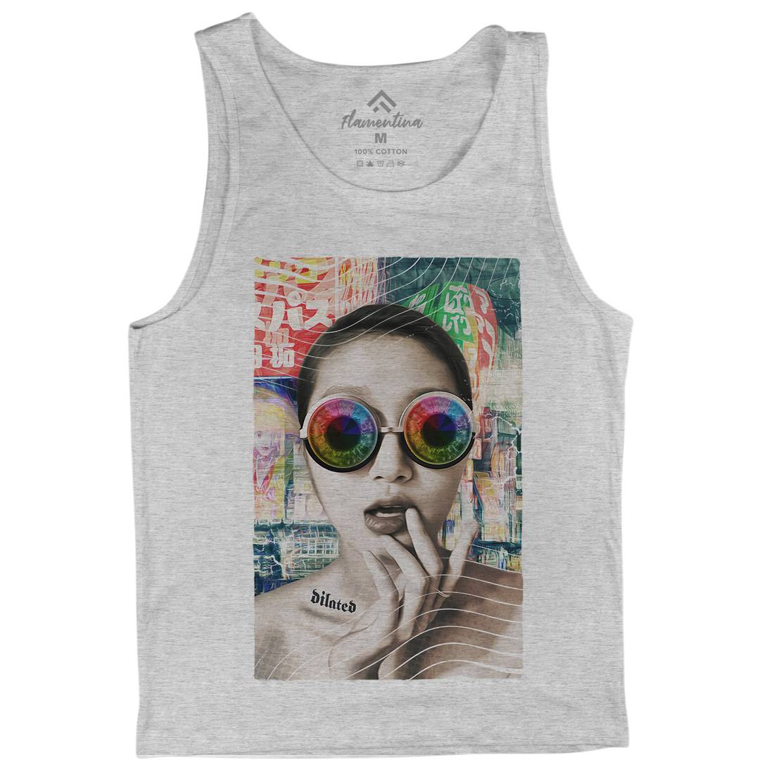 Dilated In Tokyo Mens Tank Top Vest Art A822