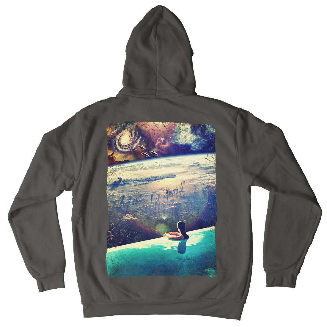 Dive Kids Crew Neck Hoodie Space A823