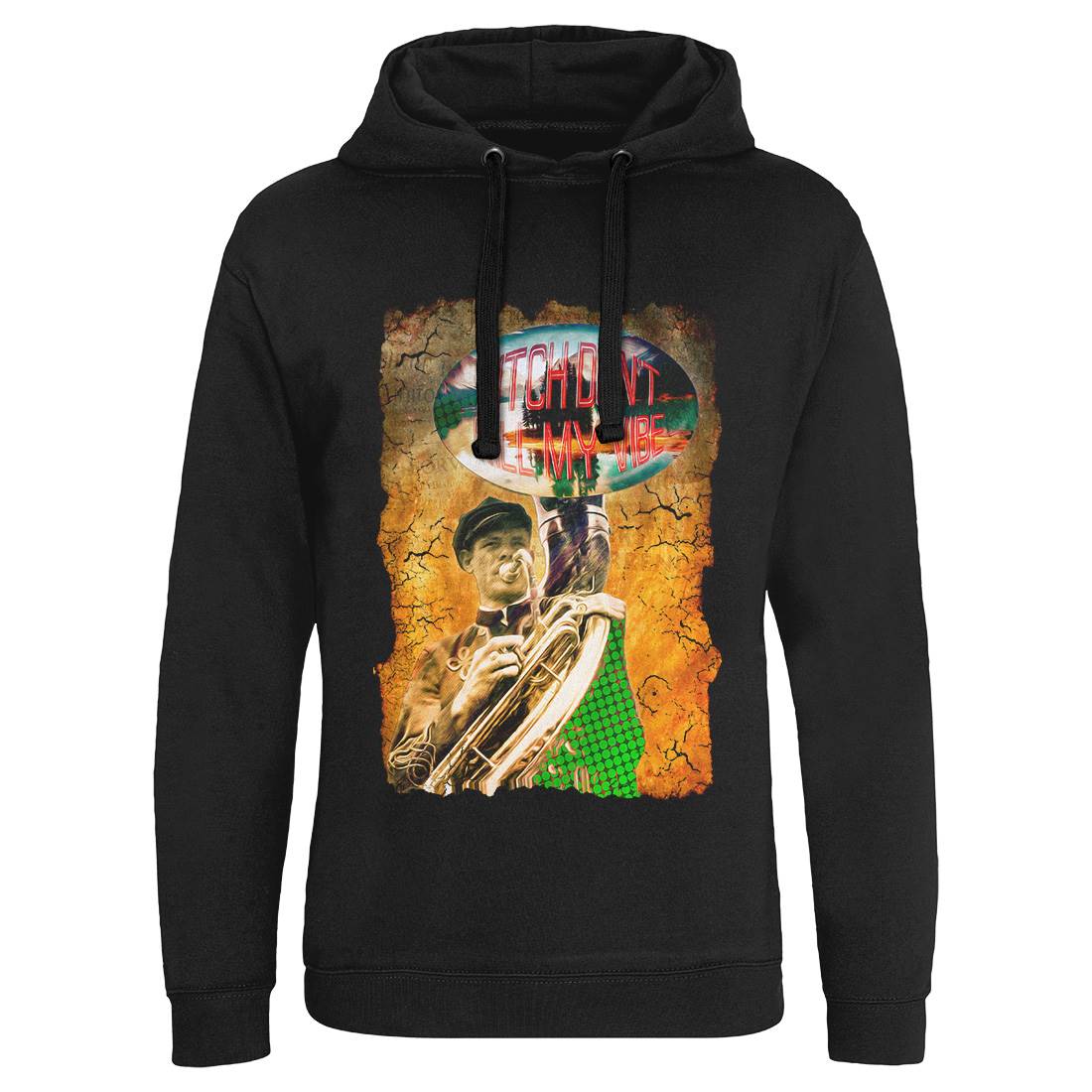 Don&#39;t Kill My Vibe Mens Hoodie Without Pocket Music A824