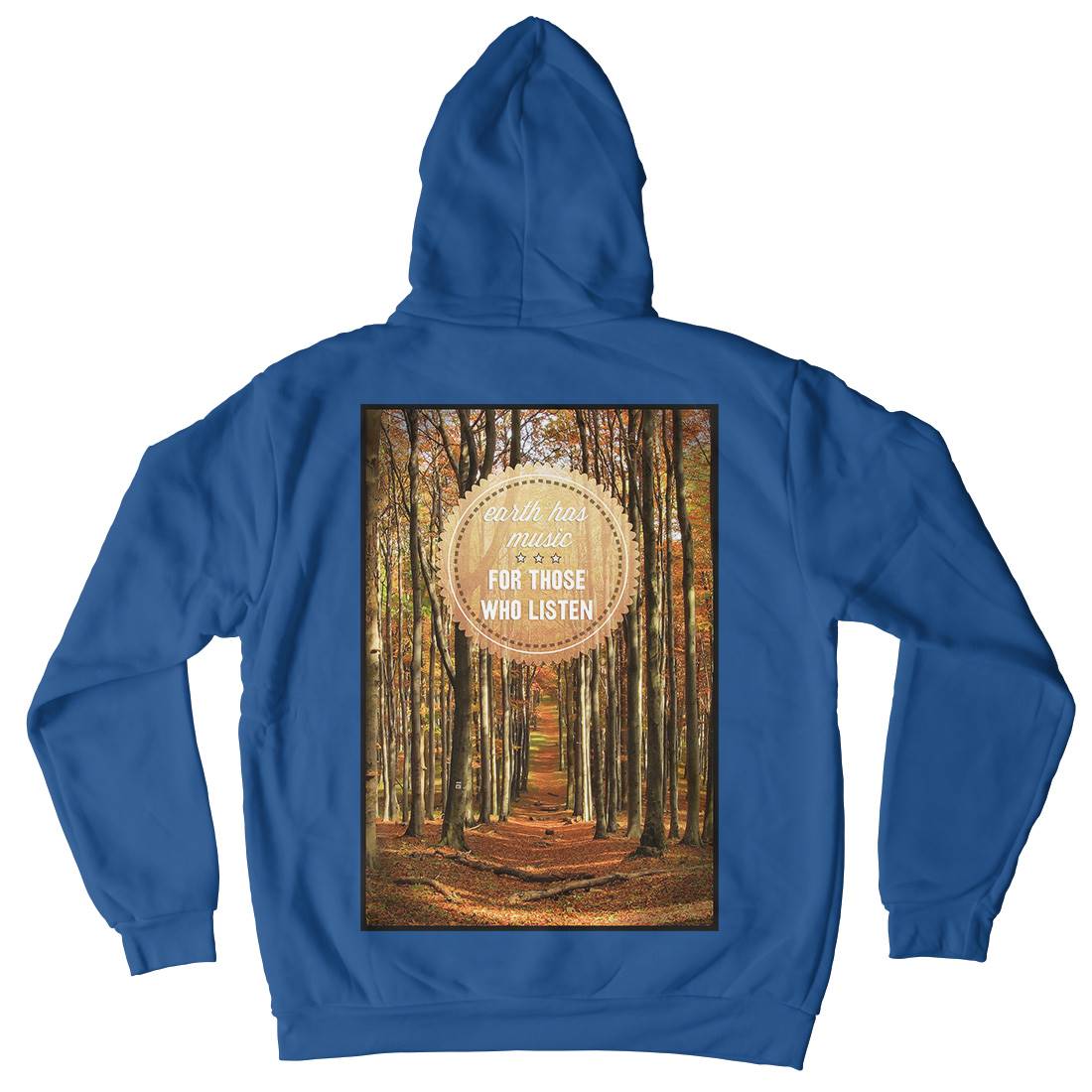Earth&#39;s Music Kids Crew Neck Hoodie Nature A829