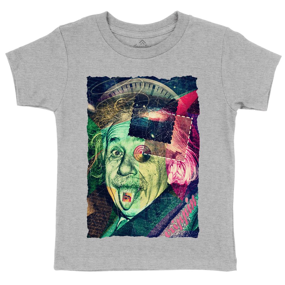 Einstein&#39;s Secret Kids Crew Neck T-Shirt Space A830