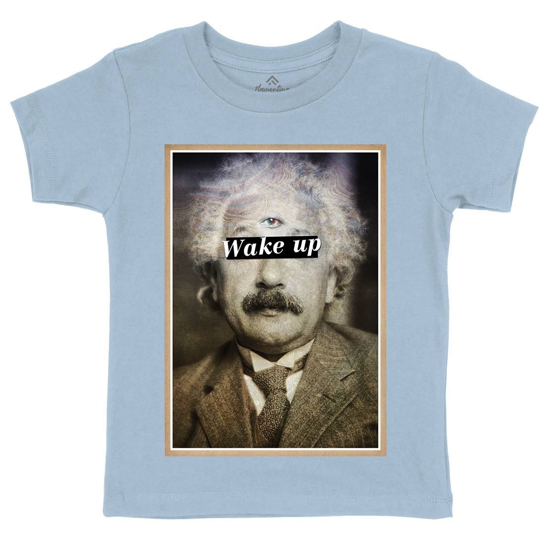 Einstein&#39;s Third Eye Kids Crew Neck T-Shirt Space A831