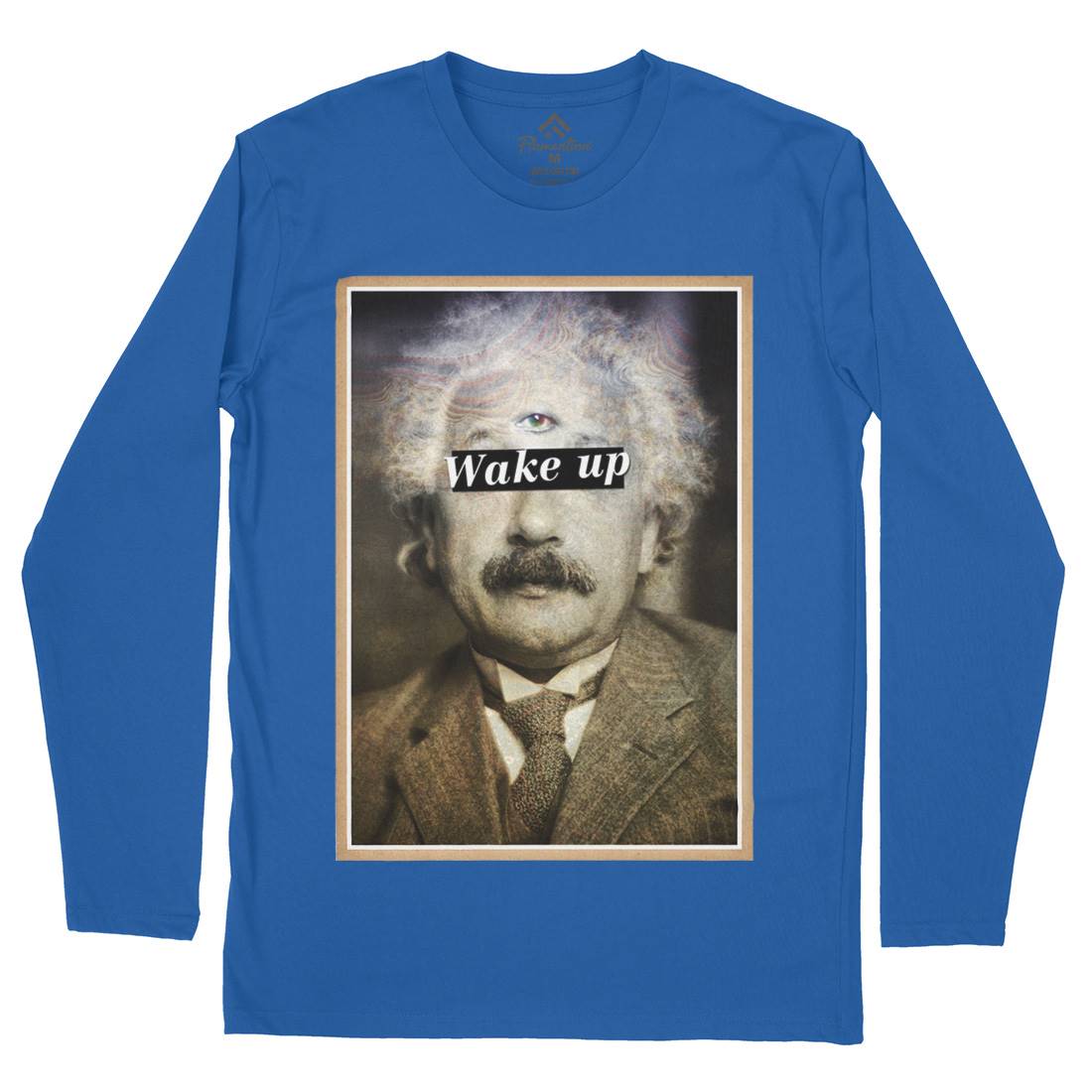 Einstein&#39;s Third Eye Mens Long Sleeve T-Shirt Space A831