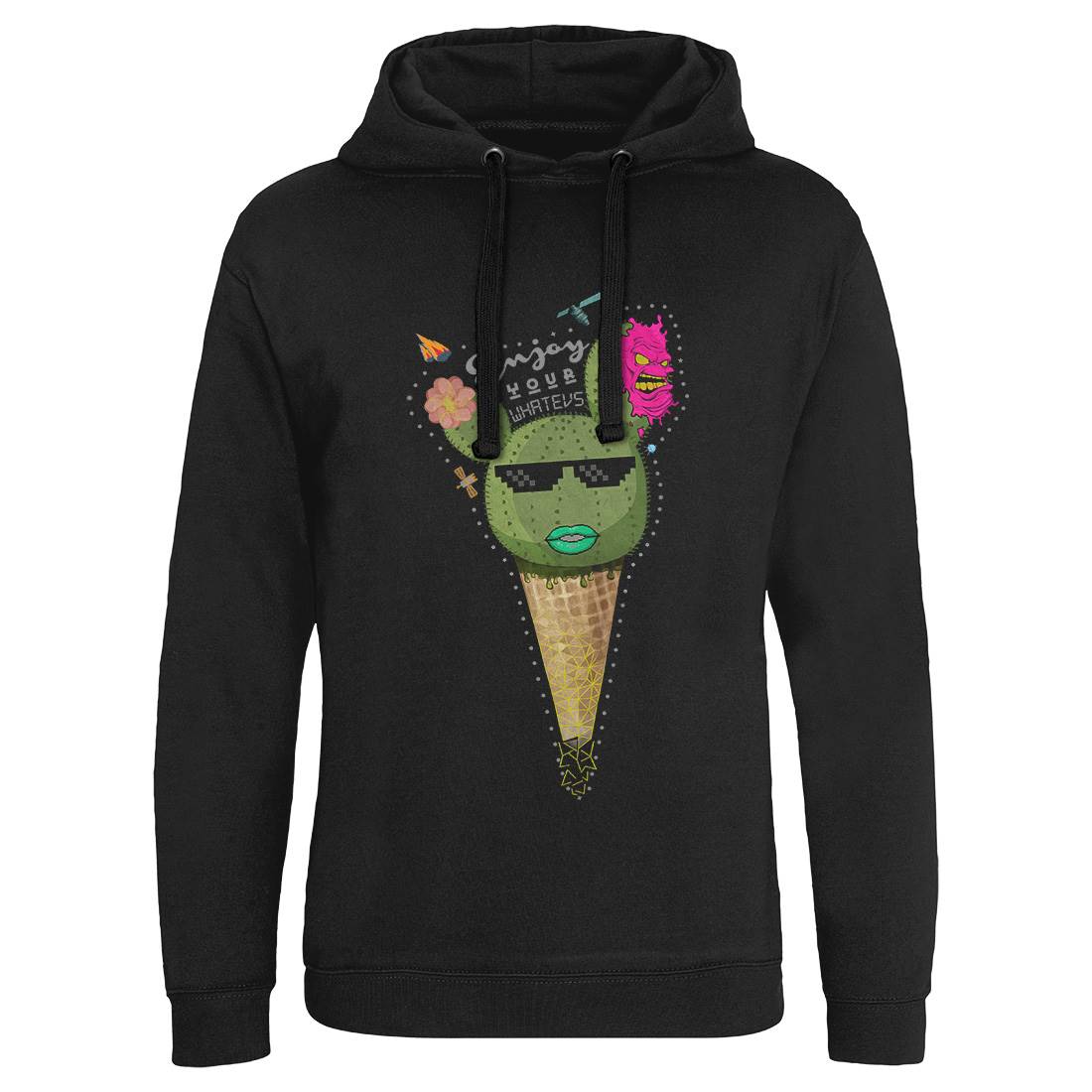 Eyw Enjoy Yours Watevs Mens Hoodie Without Pocket Food A833