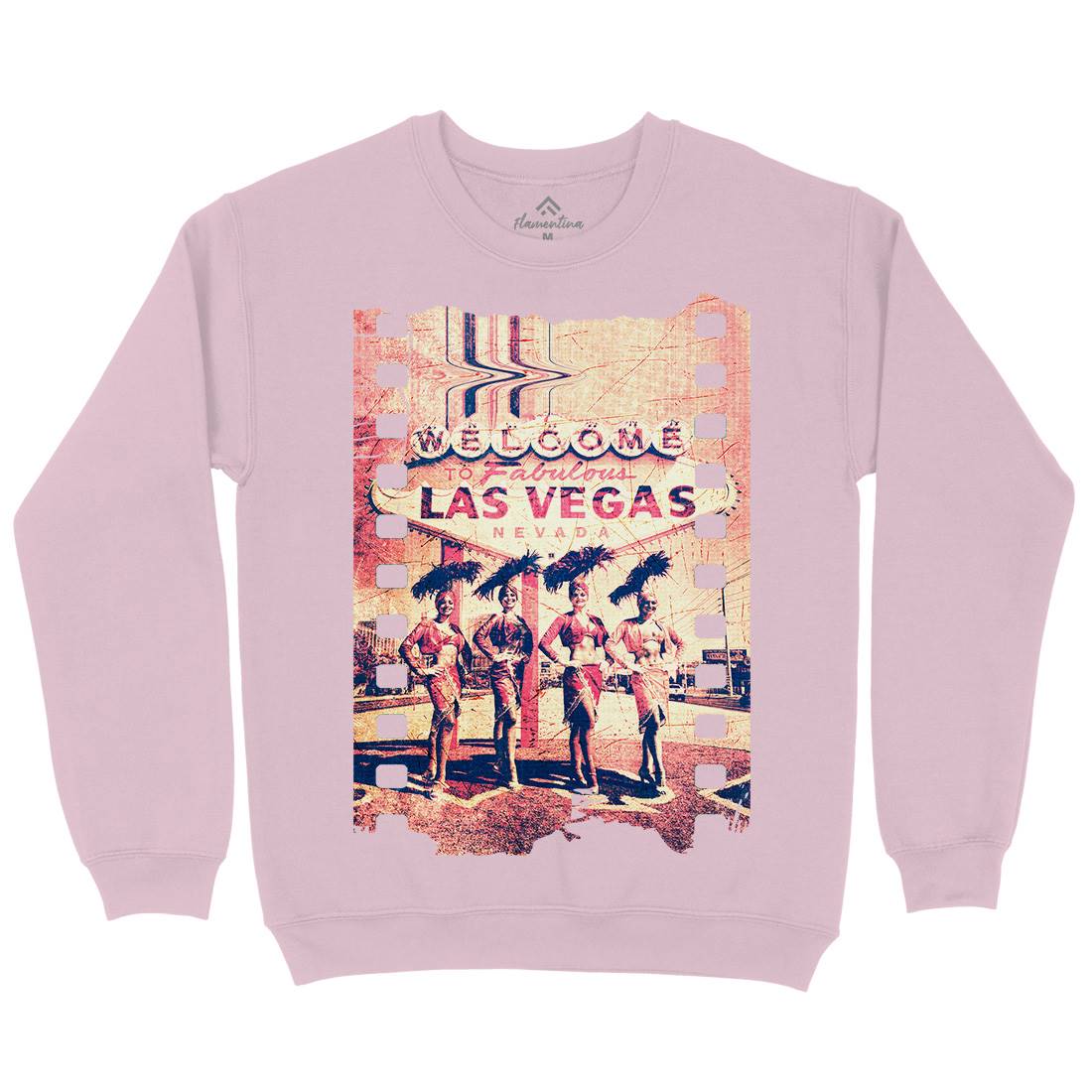 Fabulous Vegas Kids Crew Neck Sweatshirt Art A834