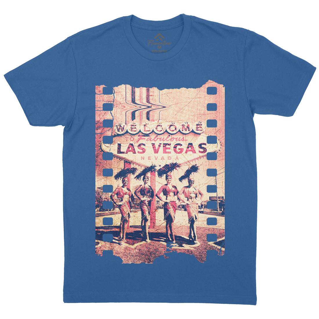 Fabulous Vegas Mens Crew Neck T-Shirt Art A834