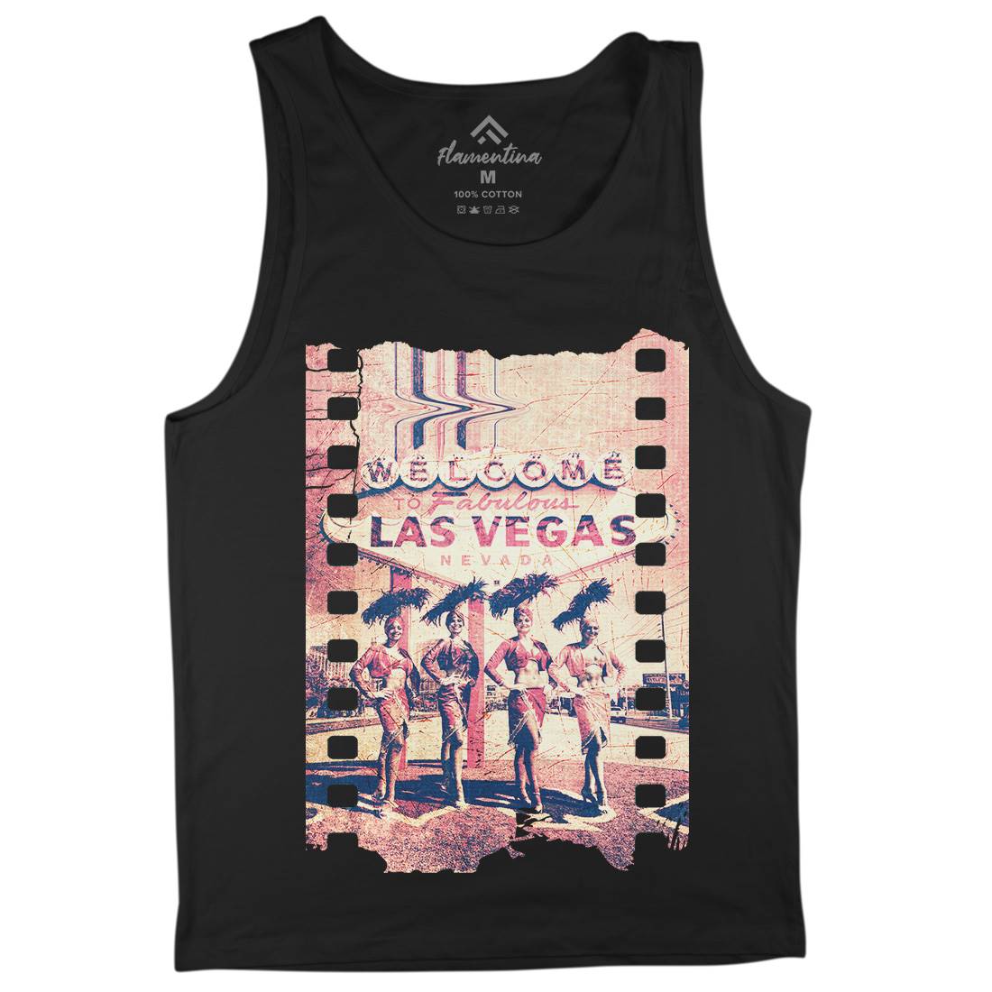 Fabulous Vegas Mens Tank Top Vest Art A834