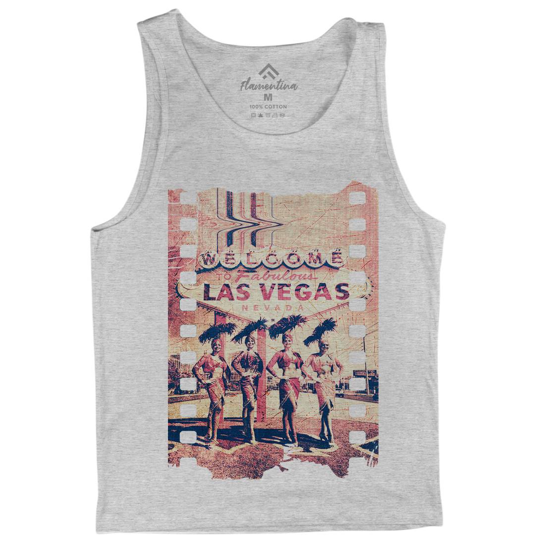 Fabulous Vegas Mens Tank Top Vest Art A834