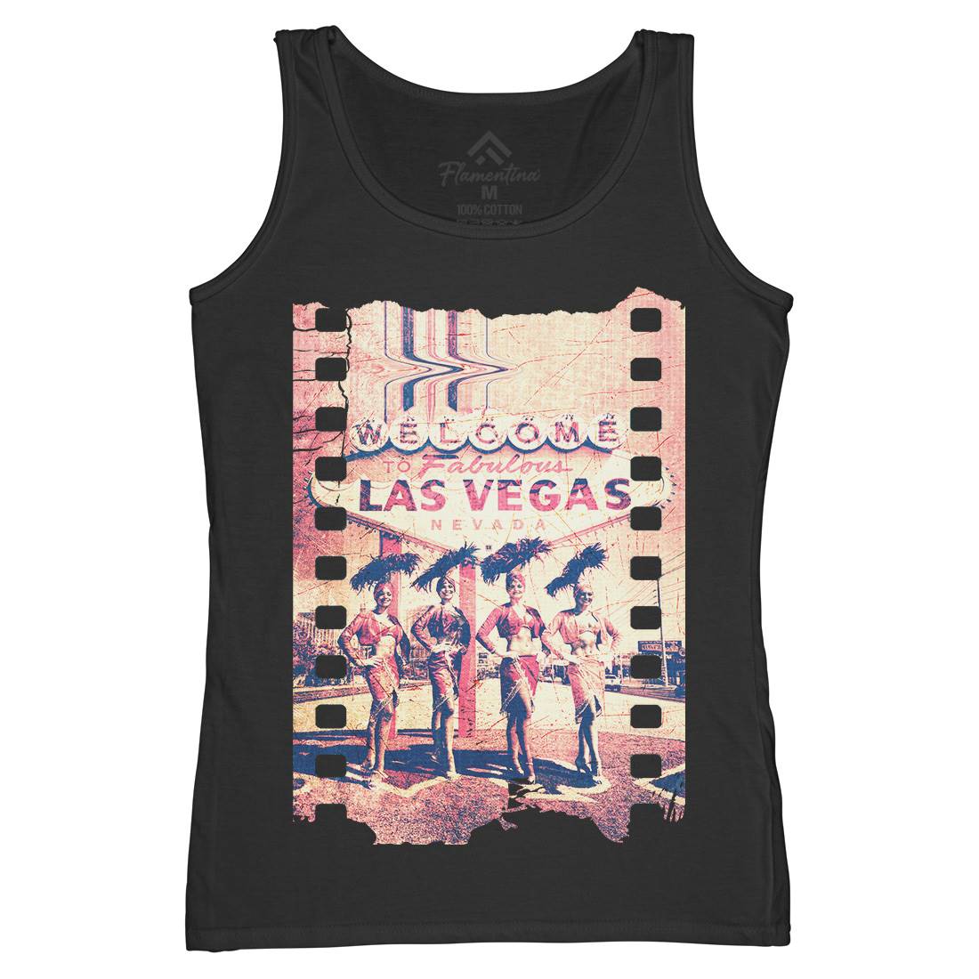 Fabulous Vegas Womens Organic Tank Top Vest Art A834