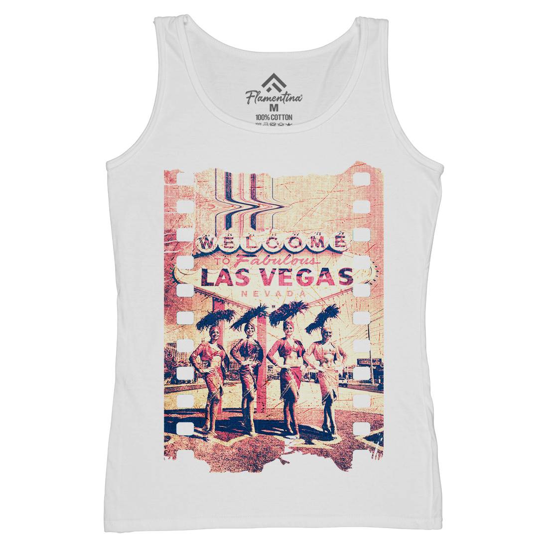 Fabulous Vegas Womens Organic Tank Top Vest Art A834