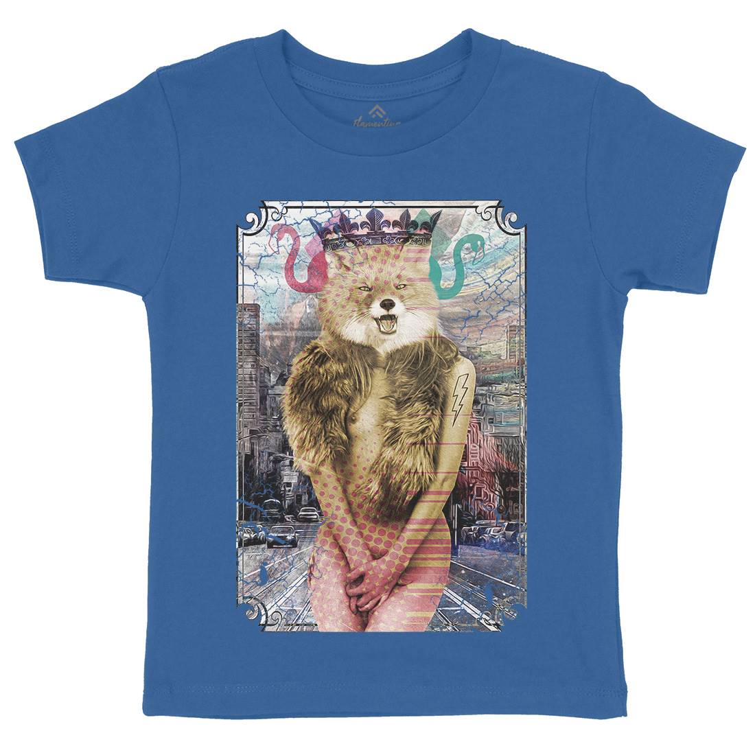 Foxy Thing Kids Crew Neck T-Shirt Art A837