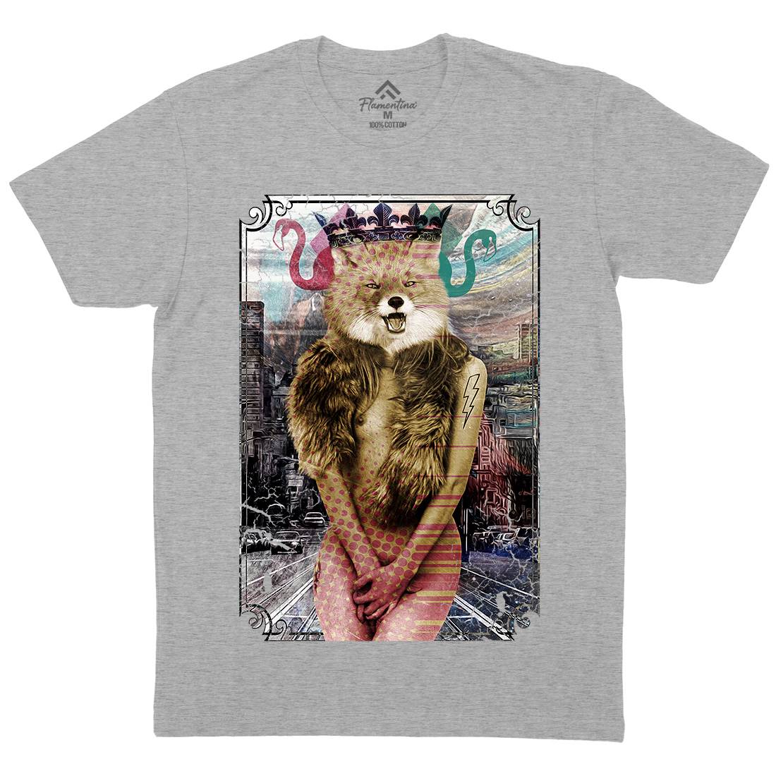 Foxy Thing Mens Crew Neck T-Shirt Art A837