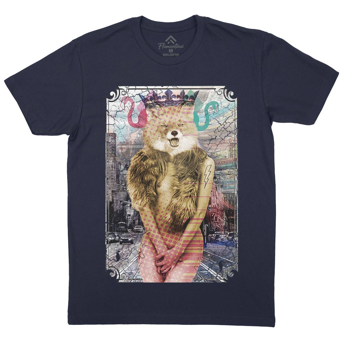 Foxy Thing Mens Crew Neck T-Shirt Art A837