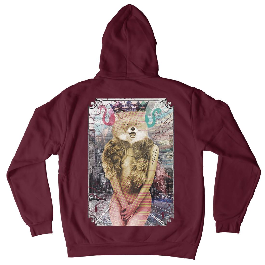 Foxy Thing Mens Hoodie With Pocket Art A837