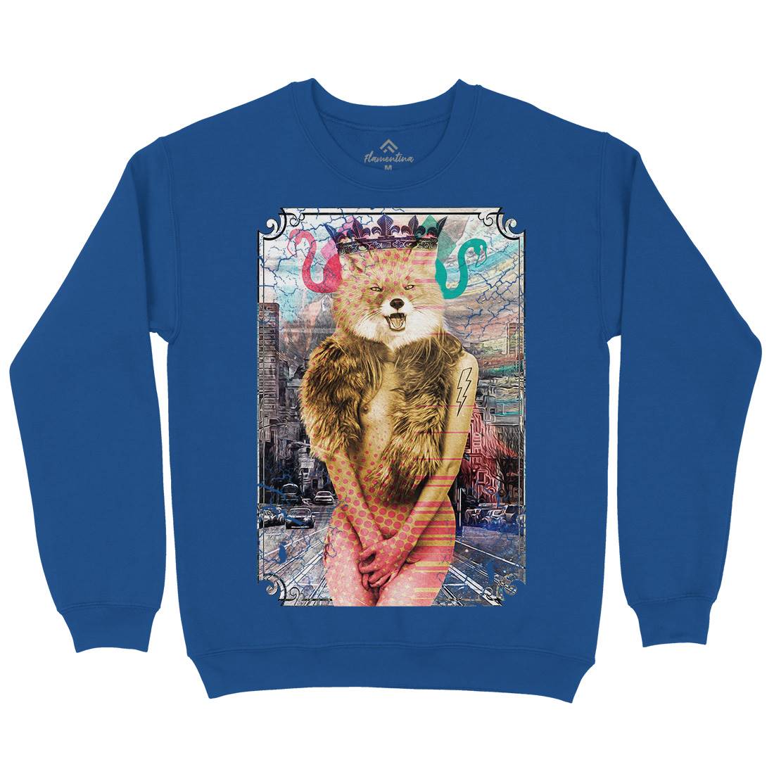 Foxy Thing Mens Crew Neck Sweatshirt Art A837
