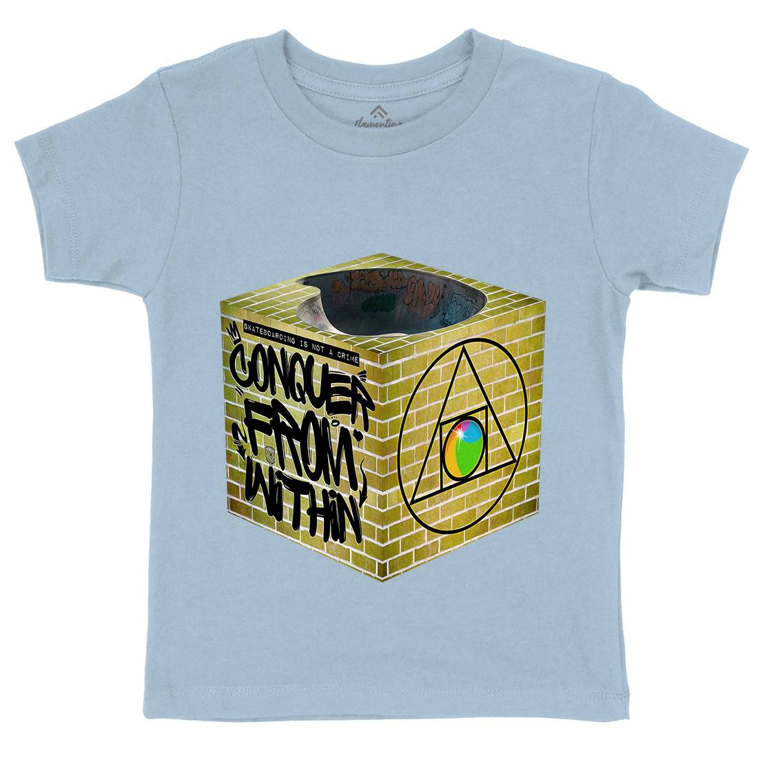 From Within Kids Crew Neck T-Shirt Skate A838