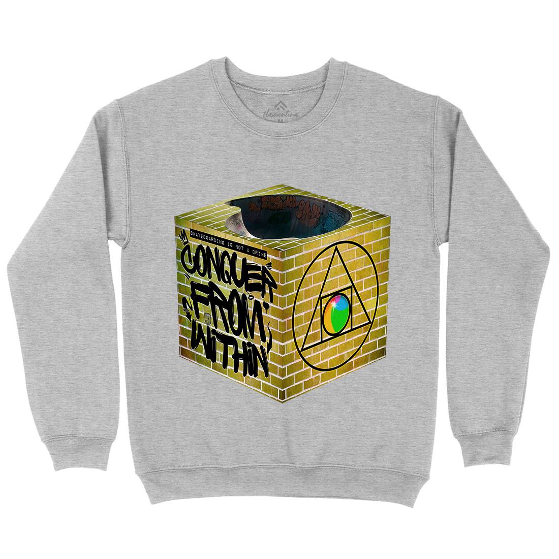 From Within Mens Crew Neck Sweatshirt Skate A838