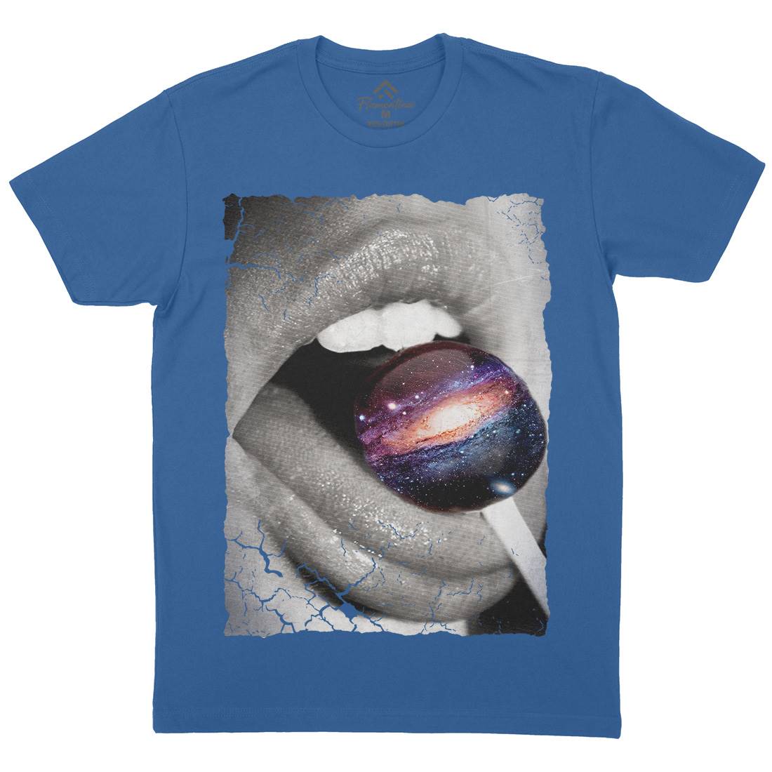 Galactic Taste Mens Crew Neck T-Shirt Space A841