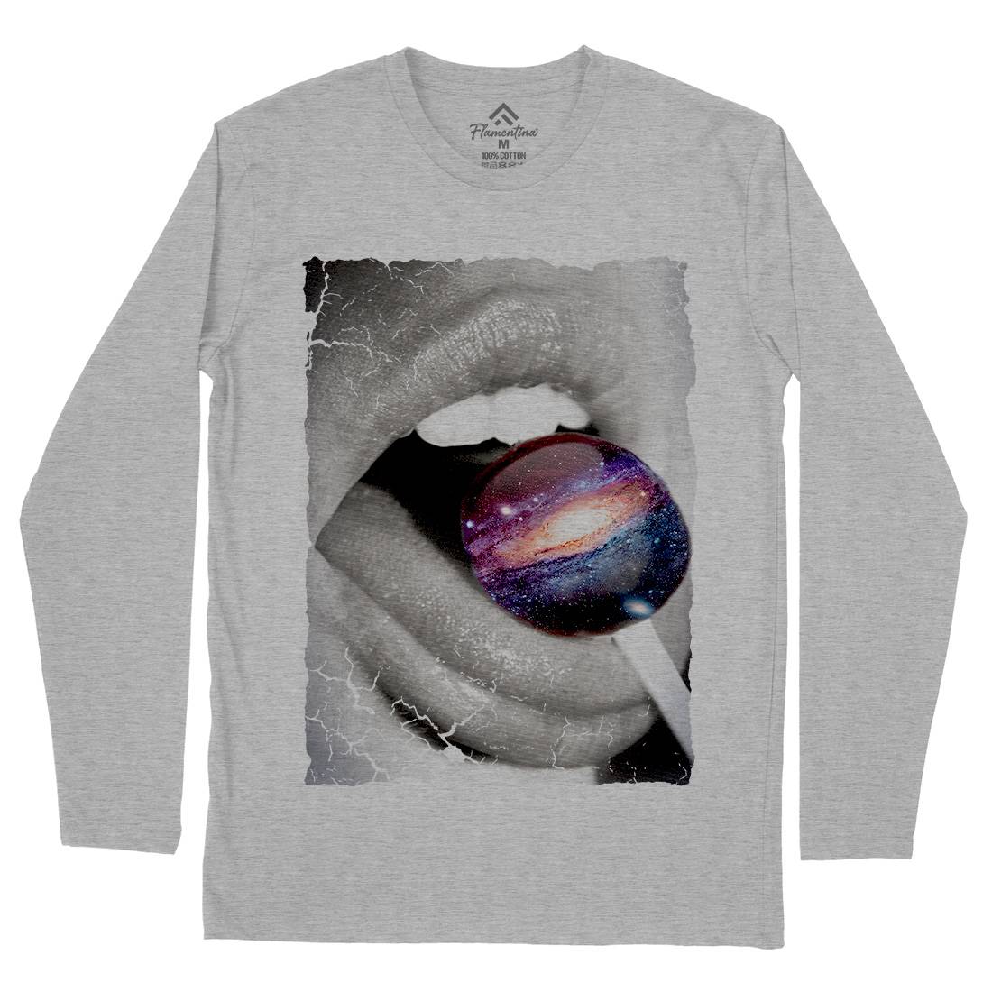 Galactic Taste Mens Long Sleeve T-Shirt Space A841