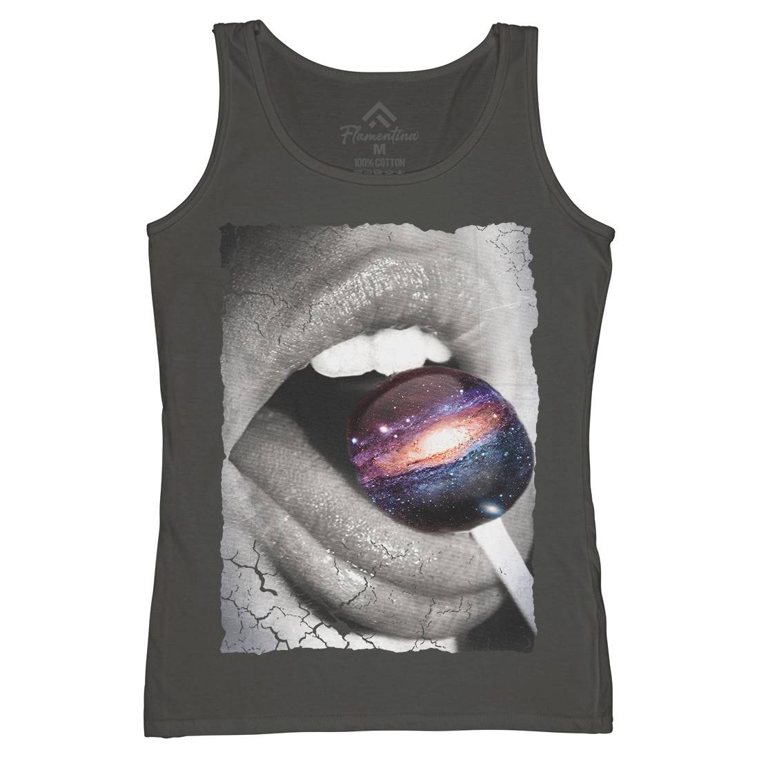 Galactic Taste Womens Organic Tank Top Vest Space A841