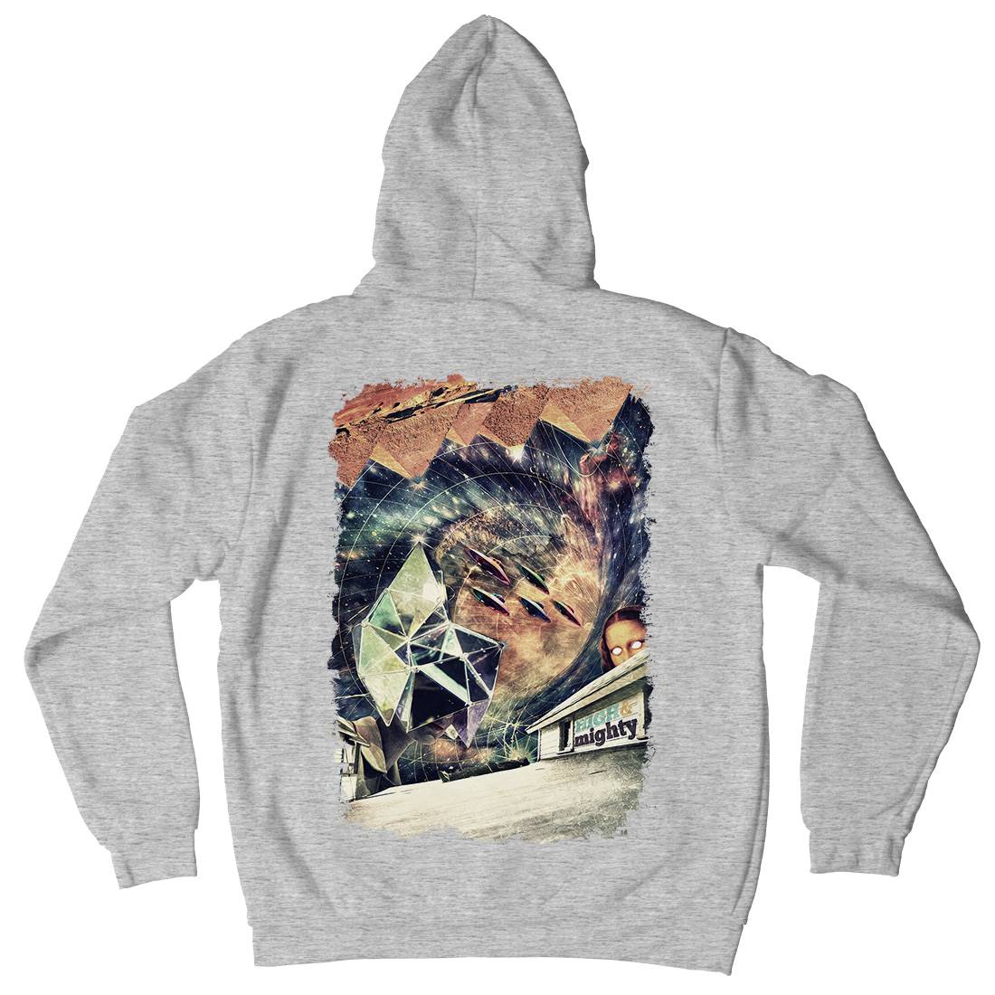 High &amp; Mighty Kids Crew Neck Hoodie Space A845