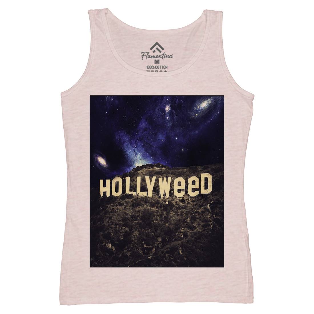 Hollyweed Womens Organic Tank Top Vest Space A847