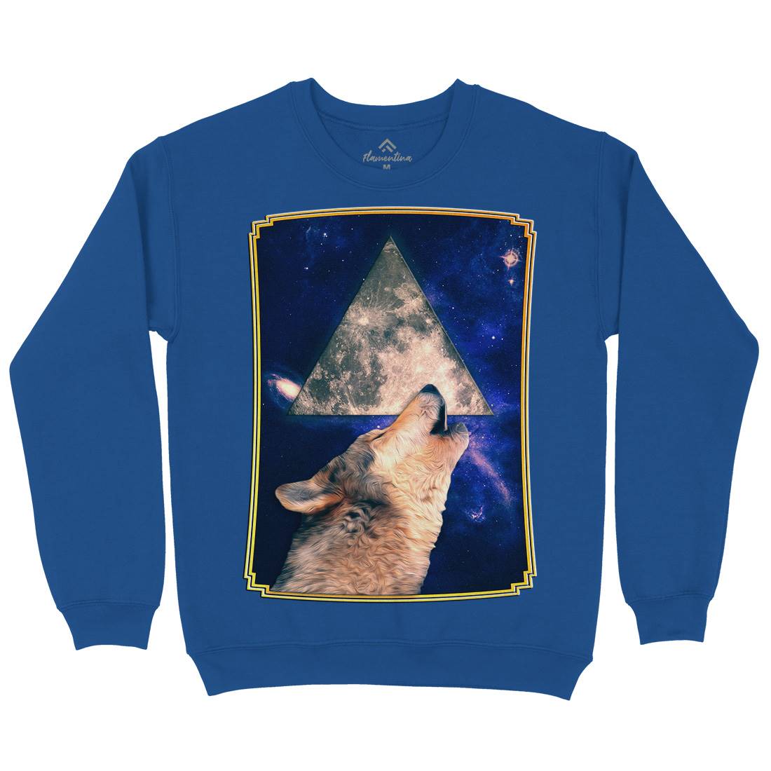 Howling Wolf Kids Crew Neck Sweatshirt Space A848