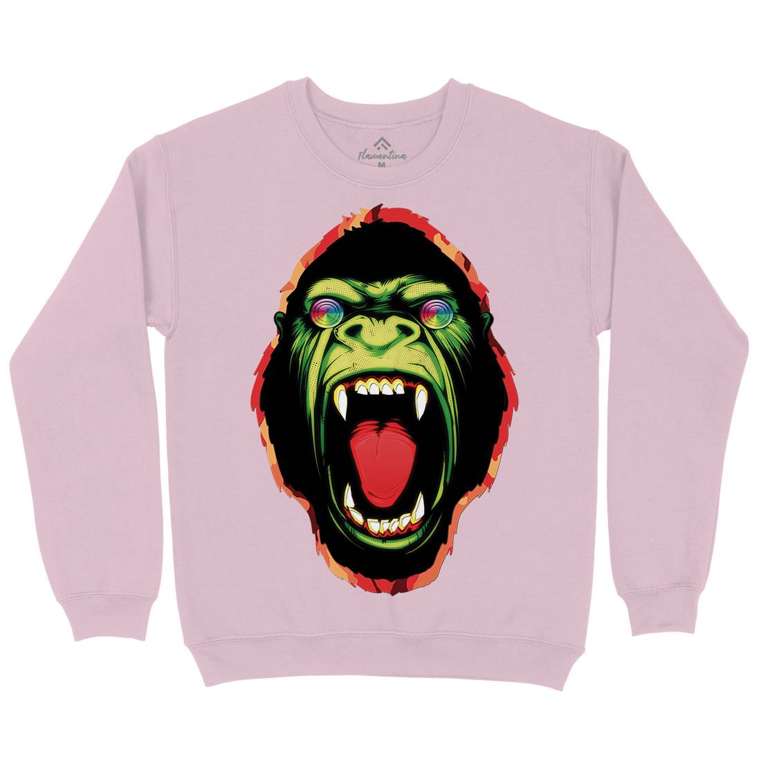 Hypnotic Ape Kids Crew Neck Sweatshirt Animals A849