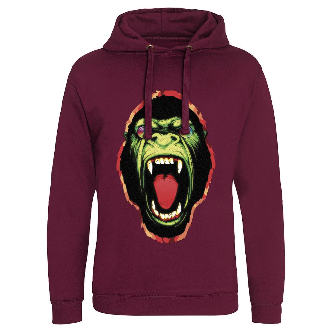 Hypnotic Ape Mens Hoodie Without Pocket Animals A849